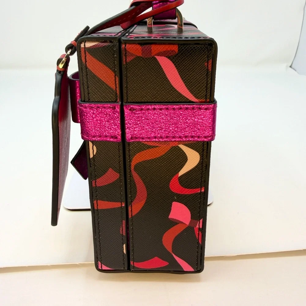 Kate Spade New York Wrapping Party Gift Box Crossbody bag NWT